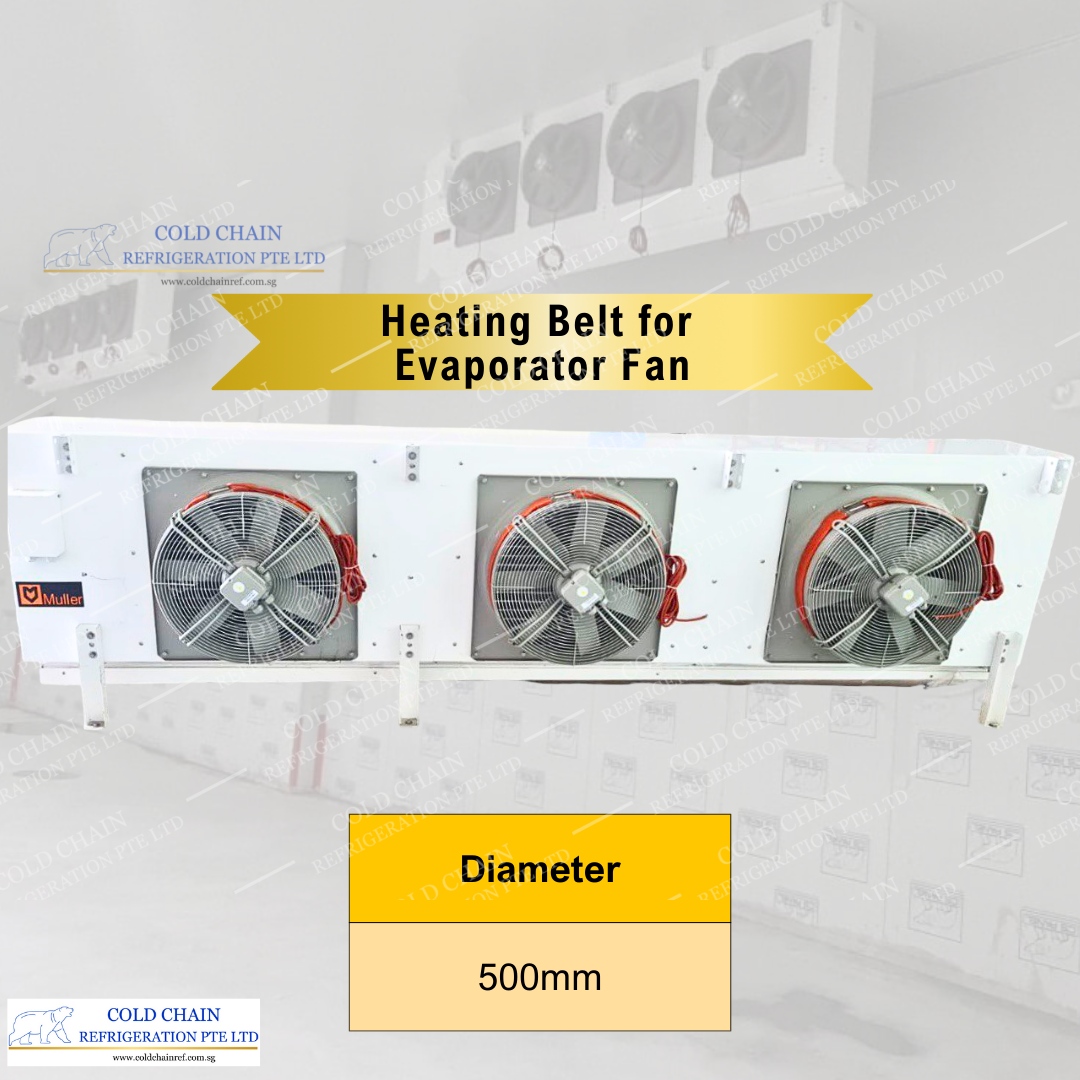 Heating-belt-for-evaporator-fan