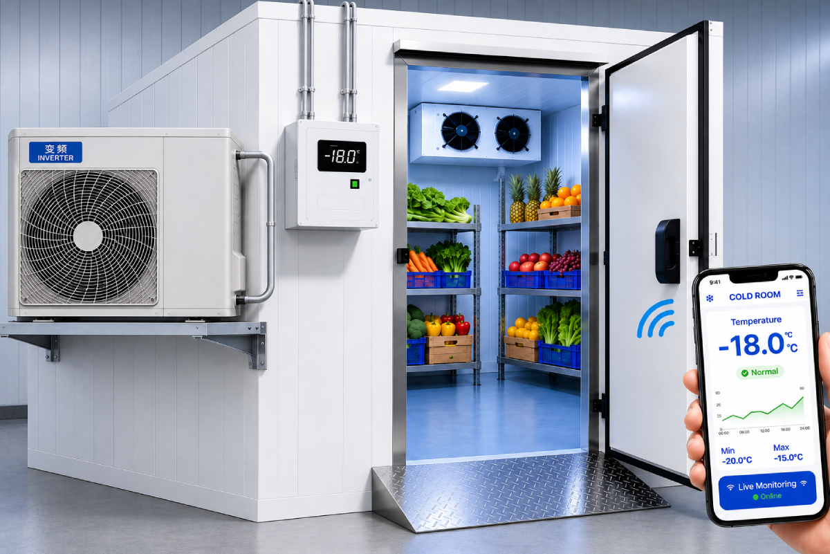 Our Inverter System Cold Room: Smarter Cooling, Greater Savings